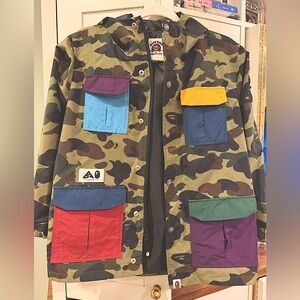 Bathing Ape Kids Camo Jacket